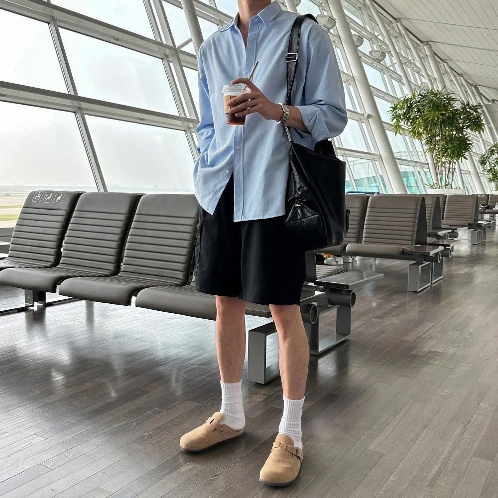 SHORT KAKI